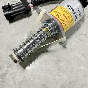 โซลินอยด์วาล์ว Flameout ของ Bobcat รุ่น 6681512 12V สำหรับเครื่องจักรขุดเจาะ S70 S100 S130 - Product Image 1