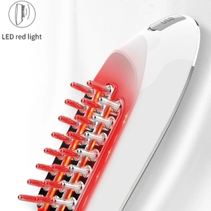 Dispositivos de Masaje Capilar Eléctricos Recargables EMS con Logotipo Personalizado, Cepillo Masajeador de Cabeza - Product Image 4