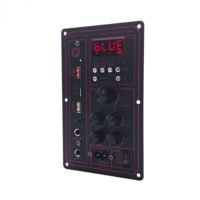 Carte d'amplification audio numérique professionnelle double 50W