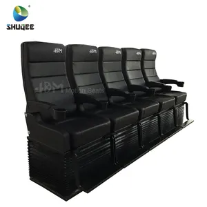 室内4d电影影院系统模拟器，带观众席椅，特效