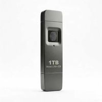 Clé USB 3.0 en métal chiffrée Secret 128 Go/1 To, multi-interface OTG pour smartphone et tablette