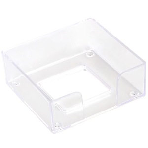 Deli Note Paper 91x87mm 300 Sheets White Non-Adhesive Memo Pad With Plastic Case For Office Use - Product Image 4