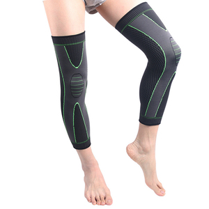 Fitness <span class=keywords><strong>Compression</strong></span> tricot genou cuisse protège-tibia basket-ball course <span class=keywords><strong>sport</strong></span> jambe protecteur pleine jambe manches - Product Image 1