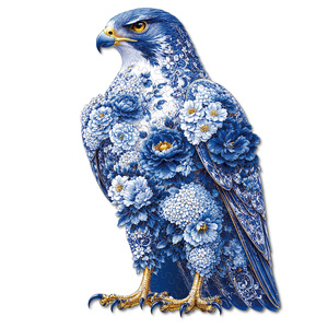 Rompecabezas de madera con forma de águila de porcelana, juguete educativo para aliviar el estrés para adultos, decoración del hogar, regalo navideño - Product Image 1