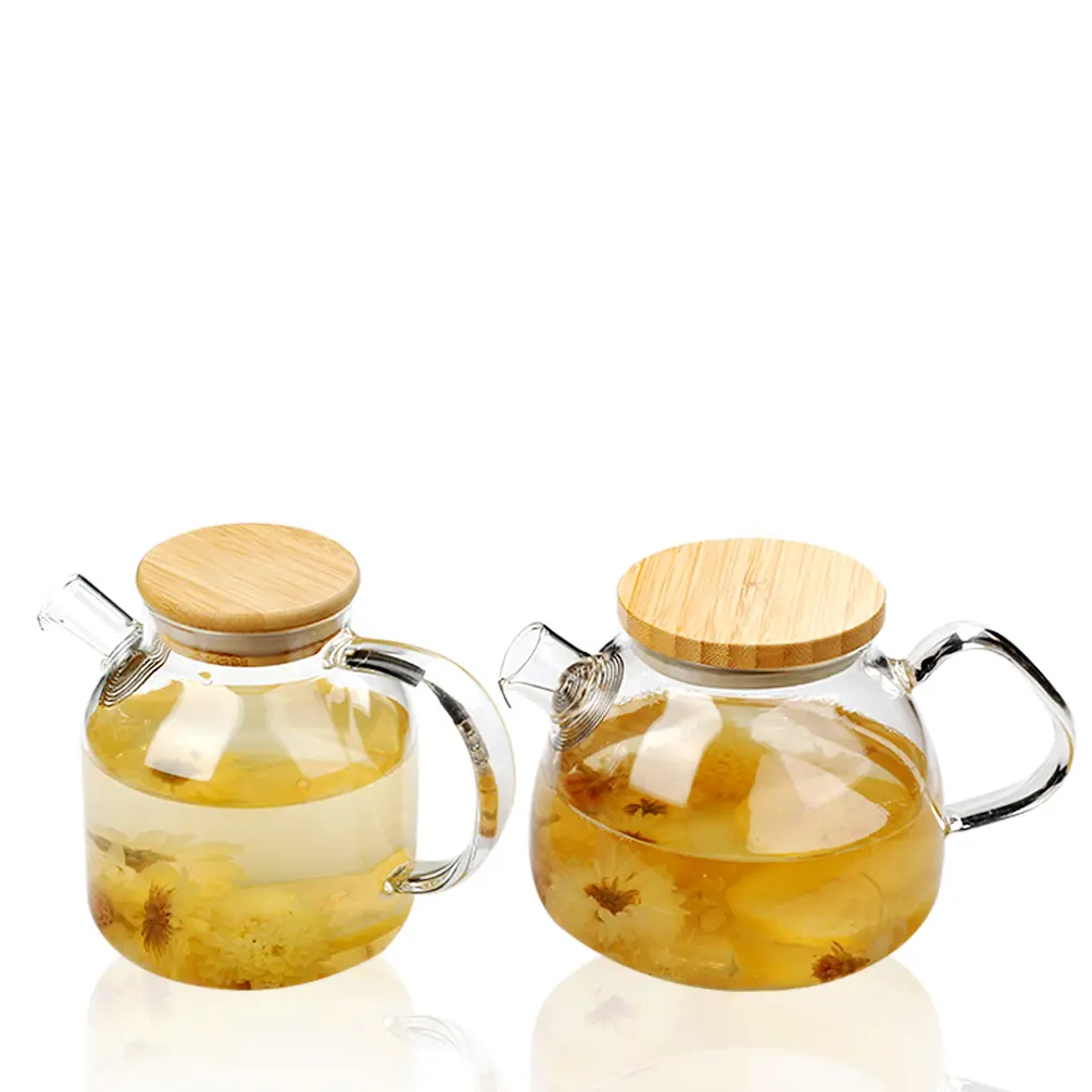 Персонализированный чайник из боросиликатного стекла, чайный набор, стеклянный чайник кунг-фу