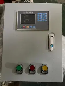 4 20mA Oil Water Control Quantitative Cabinet Box Electromagnetic Flow Meter Valve Controller