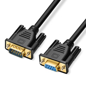 OEM RS232 DB9 Cáp Nối Tiếp Từ Đực Sang Cái 9 Chân <span class=keywords><strong>Modem</strong></span> <span class=keywords><strong>Null</strong></span> Cáp Nối Tiếp - Product Image 2