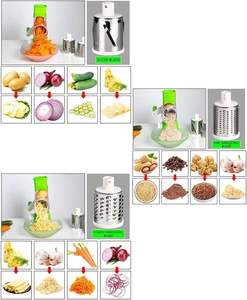 Spiraliseur de légumes multifonctionnel 4 en 1 réglable en épaisseur, outil de cuisine, accessoires de cuisine, spiraliseur de légumes - Product Image 3