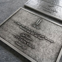 Plaque commémorative en bronze sculptée sur mesure, plaque de reconnaissance et de dédicace en métal gravée avec photo pour bâtiment