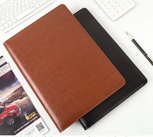 A4 PU Da Hội Nghị Thư Mục Danh Mục Đầu Tư Kinh Doanh Padfolio Với Máy Tính - Product Image 2