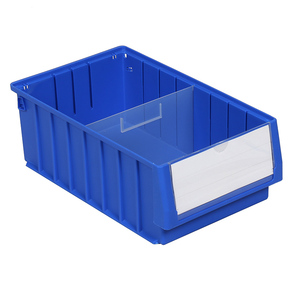 กองสามารถคลังสินค้าอะไหล่กล่องชั้นวางถังถังเก็บกล่องพลาสติกวางซ้อนกันได้ - Product Image 3