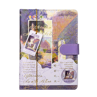 2024 nouveauté Oem magnétique Snap College ligné cahier pour les journaux scolaires des filles