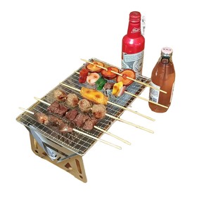 Estufa Plegable para Exteriores, Estufa de Leña de Acero Inoxidable, Parrilla para Asar, Accesorios para Camping, <span class=keywords><strong>Placa</strong></span> Portátil para Barbacoa - Product Image 4