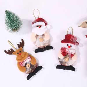 Custom Low MOQ Mini Fabric <b>Christmas</b> Bells Ornaments - Reindeer Santa Snowman Festive Decor - Product Image 1