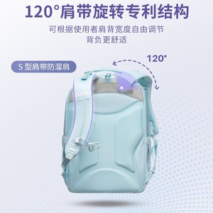 Genuine Lightweight <b>Backpack</b> For Junior High School Girls 30L <b>Large</b> Capacity Ultralight School Education <b>Backpack</b> Ice Green - Product Image 2