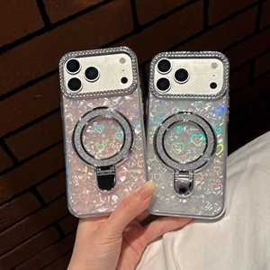 เคสซิลิโคนเจลผสมผงเพชรระยิบระยับ พร้อมที่จับวงแหวน สำหรับ Honor 500 <span class=keywords><strong>Pro</strong></span>, Nova 15 <span class=keywords><strong>Pro</strong></span>, P80 และ 90 <span class=keywords><strong>Pro</strong></span> Max - Product Image 4
