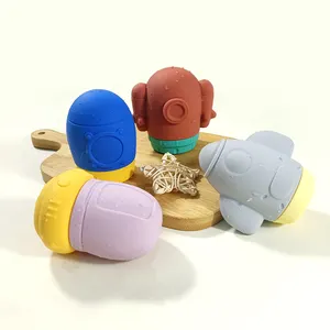 幼儿沐浴玩具双酚a免费制造商动物造型毛绒玩具泡泡婴儿沐浴淋浴硅胶儿童沐浴玩具