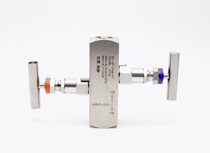स्टेनलेस स्टील दो वाल्व समूह आंतरिक थ्रेड दबाव ट्रांसमीटर सुई वाल्व दबाव गेज दो-वाल्व समूह - Product Image 3
