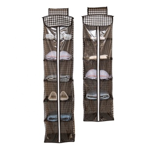 Mới đến tùy chỉnh tủ quần áo treo túi dây kéo chống bụi treo túi với cửa sổ trong suốt cho tổ chức quần áo và giày dép - Product Image 4
