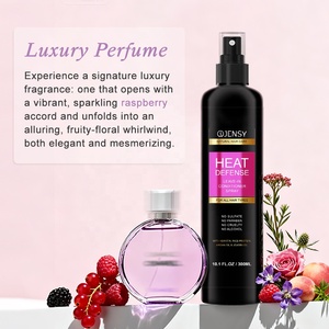 <span class=keywords><strong>Spray</strong></span> <span class=keywords><strong>Protecteur</strong></span> Thermique Capillaire Bio Anti-Frisottis Sans Rinçage à la Kératine, Protéine de Riz, Huile d'Argan et Romarin, Marque Blanche en Gros - Product Image 5