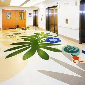 <span class=keywords><strong>Vinilo</strong></span> mate autoadhesivo personalizado impreso camino para encontrar hospital escuela señalización suelo cuadrado advertencia pegatina signos calcomanías de suelo - Product Image 2