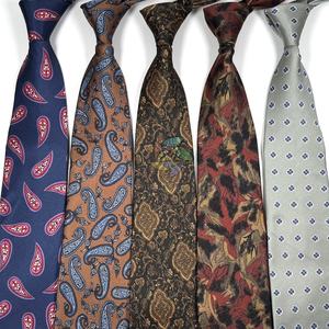 Nouveau design grande cravate décontractée en gros Saco Y Corbata cravate graphique Cravate imprimée texturée en microfibre de haute qualité Neo Cravatte - Product Image 3