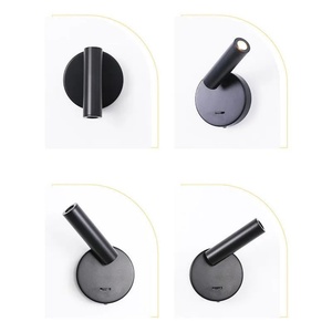 Indoor Bedside Headboard Reading <b>Light</b> Rotatable <b>Remote</b> <b>Control</b> Wall Lamp Shabbat with Window Hotel Bedroom - Product Image 5