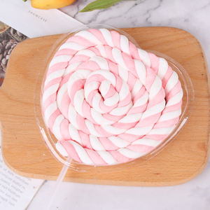 Sucettes géantes en forme de cœur aux fruits, roses, blanches et bleues, en boîte, pour enfants et cadeaux de la Saint-Valentin - Product Image 4