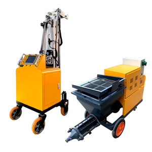 自動モルタルスプレーマシン壁セメントスプレー石膏マシン壁セメント用 - Product Image 3