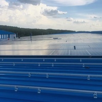 Système de montage solaire de nouvelle conception, support de montage pour toit en tôle ondulée, structure de toit photovoltaïque, système de support solaire amélioré