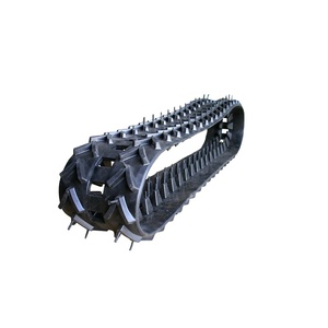 Vente flash : Mini-excavatrice HMJ, chenilles en caoutchouc, caoutchouc naturel et acier, 230x48x68, noir, pièce de machinerie de construction - Product Image 1