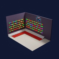Juego de Escalada en Roca Interactivo Multijugador con Botones de Desafío, Iluminación LED Interior Kydavr, Juego de Escalada en Roca con Activación por Luz LED, por Tiempo Limitado