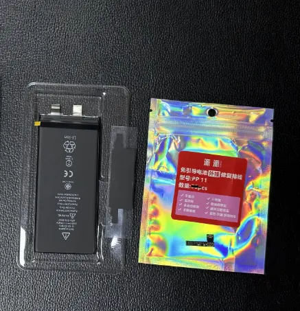 Elektroworld Geselecteerde Pure Kobalt Batterijcel Met Pp Externe Reparatie Flex Voor Iphone 11 12 13 Pro Max Batterijreparatie