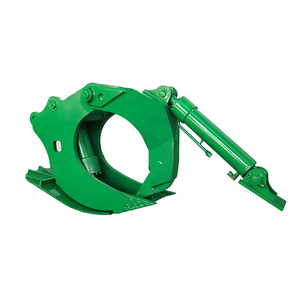 Shandong Changhong <b>Machinery</b> <b>Tree</b> Root Digging And <b>Cutting</b> Attachment Dual Cylinder Hydraulic Excavator Mount Orange - Product Image 3