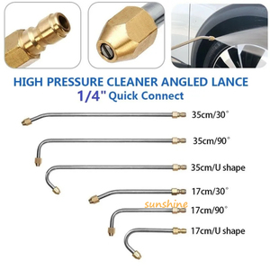 Ugello per <span class=keywords><strong>lavaggio</strong></span> a potenza SS con Lance ad angolo rondella per auto a forma di idropulitrice a forma di tris - Product Image 3