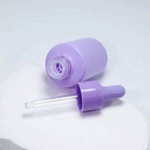ขวดแก้วหยดสีชมพู ฟ้า และสีเหลืองอำพัน ขนาด 30 มล. สำหรับเซรั่มบำรุงผิวและน้ำมันหอมระเหย มีสินค้าในสต็อก - Product Image 3