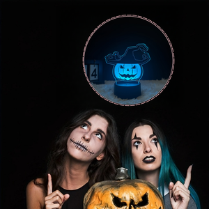 Halloween Pumpkin Lantern LED <b>String</b> <b>Light</b> Skeleton Lamp for Holiday Party Decorative Lighting - Product Image 5