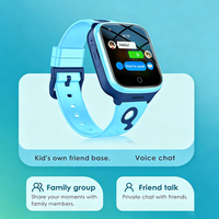 Montre connectée pour enfants K9 4G avec positionnement GPS, caméra, appels vidéo, jeux de puzzle, suivi de localisation SOS, montre connectée pour filles et garçons