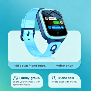 นาฬิกาสมาร์ทวอทช์เด็ก K9 4G พร้อมระบบระบุตำแหน่ง GPS กล้องถ่ายรูป วิดีโอคอล เกมปริศนา ระบบติดตามตำแหน่ง SOS สำหรับเด็กหญิงและเด็กชาย - Product Image 3