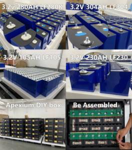 แบตเตอรี่ลิเธียมไอออนทรงปริซึม CATL 302 3.2V 302Ah รุ่นฮิตที่สุดปี 2024 สำหรับยานยนต์ อายุการใช้งาน 6000 รอบการใช้งาน - Product Image 6