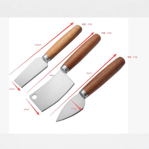 Cheese Tool Set Acacia Wood Handle Stainless Steel Blade For Baking And Serving 18 In Length Durable Kitchen Utensils - Product Image 4