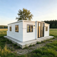 Casas Contenedor Tipo Tiny House de 2 y 3 Dormitorios, Plegables, Modulares, Prefabricadas, de 20, 30 y 40 Pies, Expandibles