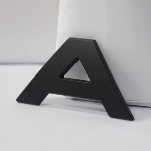 Autocollant de décoration de carrosserie de voiture, emblème <span class=keywords><strong>noir</strong></span> mat personnalisé, lettre de voiture URBAN, <span class=keywords><strong>logo</strong></span> pour <span class=keywords><strong>Range</strong></span> <span class=keywords><strong>Rover</strong></span>, autocollants alphabétiques - Product Image 4