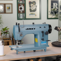 Jukky 20U33 Meilleure Machine à Coudre Industrielle Zigzag Point Noué Triple Entraînement Robuste Électronique d'Occasion pour Vêtements en Cuir