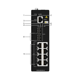 S5735I-S8U4XN-V2, S5735I-S8U4XN-V2 Original Nouveau Commutateur Huawei S5735I-S8U4XN-V2 8 Ports 4 10G SFP+ Commutateur Réseau PoE SFP Entreprise - Product Image 2