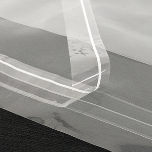 Trong suốt PE polythene polybag nhựa quần áo bao bì tự dính con dấu rõ ràng túi poly với cảnh báo nghẹt thở 6x9 8x10 - Product Image 2