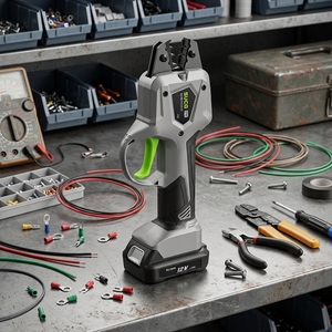 Pince à sertir électrique sans fil SUCA SC-50 pour connecteurs électriques, outil de sertissage électromécanique, pince à sertir les cosses - Product Image 1