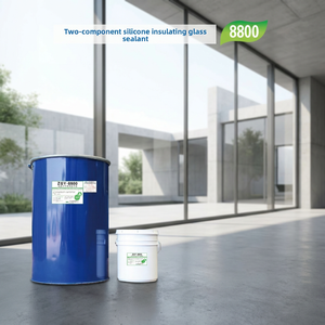 Scellant en silicone pour verre isolant ZGY-8800 conforme aux normes, et la jointure secondaire du verre présente une excellente résistance aux intempéries - Product Image 1