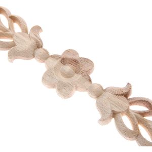 Apliques de madera para muebles, calcomanía lateral de centro de flores, <span class=keywords><strong>hojas</strong></span>, marco de techo, pared de cama, decoración de esquina - Product Image 5