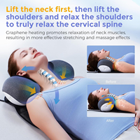 Almohada Inteligente para el Cuidado del Cuello OEM con Simulación de Masaje y Compresión de Hombros, Equipo de Terapia de Masaje Cervical para el Hogar
